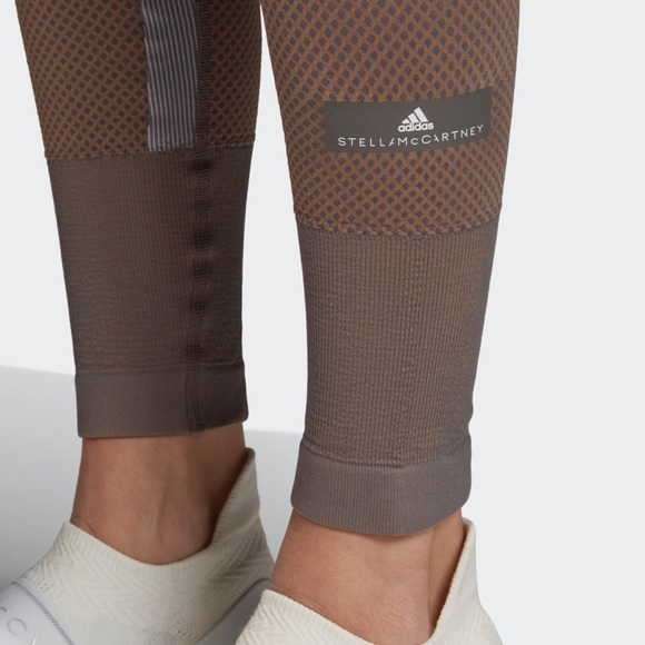 NWT Adidas x Stella McCartney Seamless Running Tights - Picture 5 of 10